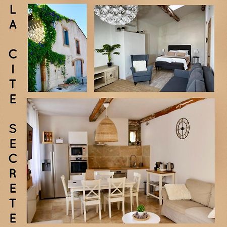 La Cite Secrete Villa Carcassonne Bagian luar foto