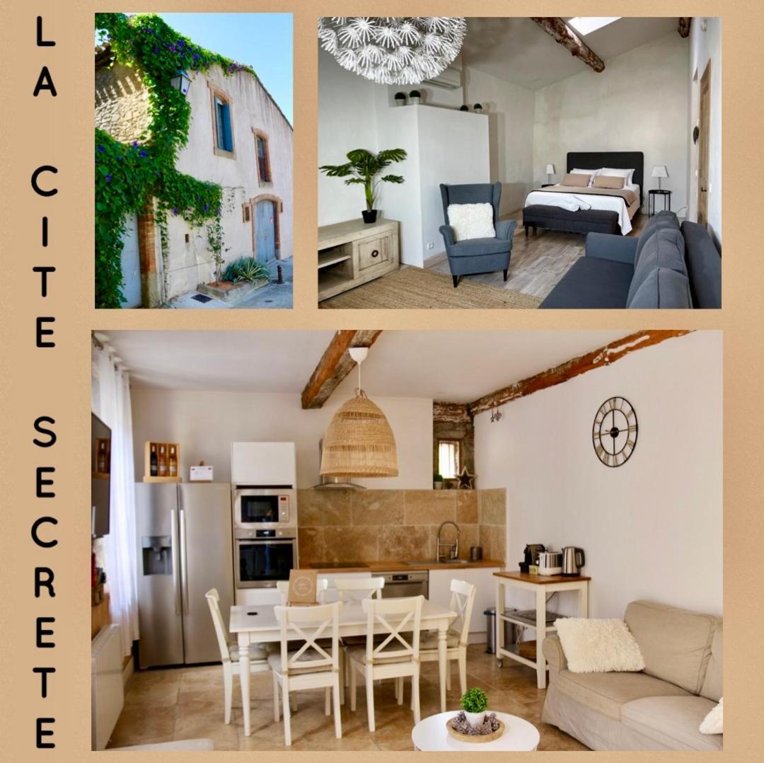 La Cite Secrete Villa Carcassonne Bagian luar foto